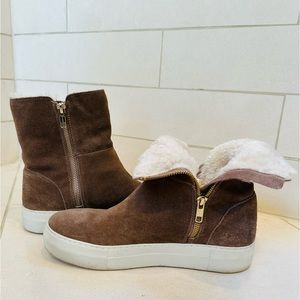J/Slides suede boot
